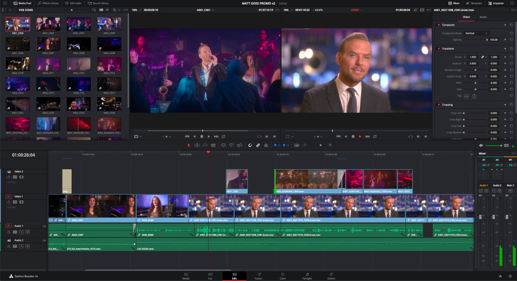Black Magic Design - Davinci Resolve Official Image
