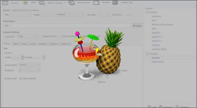 HandBrake Thumb Image