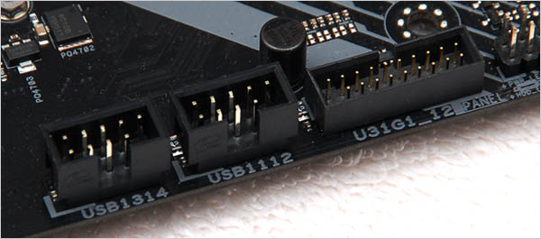 ASUS TUF X470-PLUS GAMING - Bottom USB Header